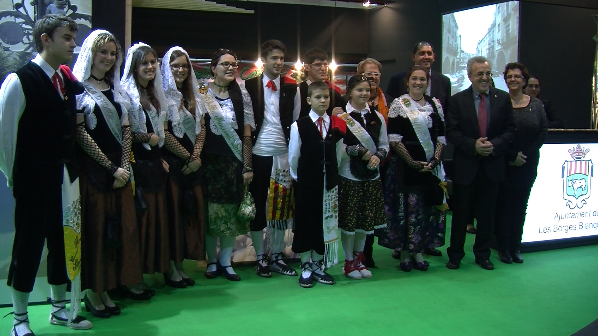 Visita Pubillatge de Catalunya a la Fira