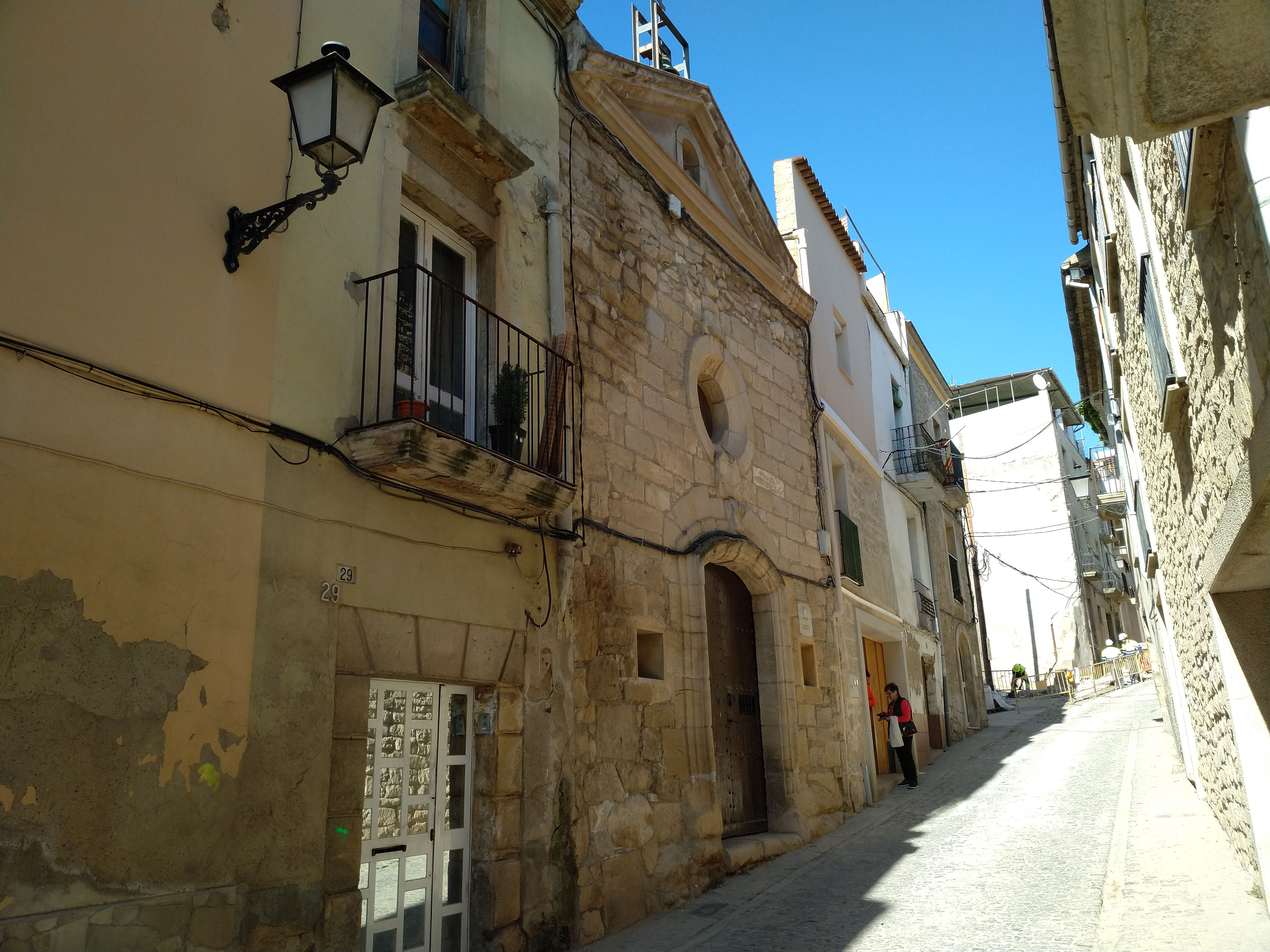 L’Ajuntament de les Borges reforma la coberta de l’església de la Capelleta