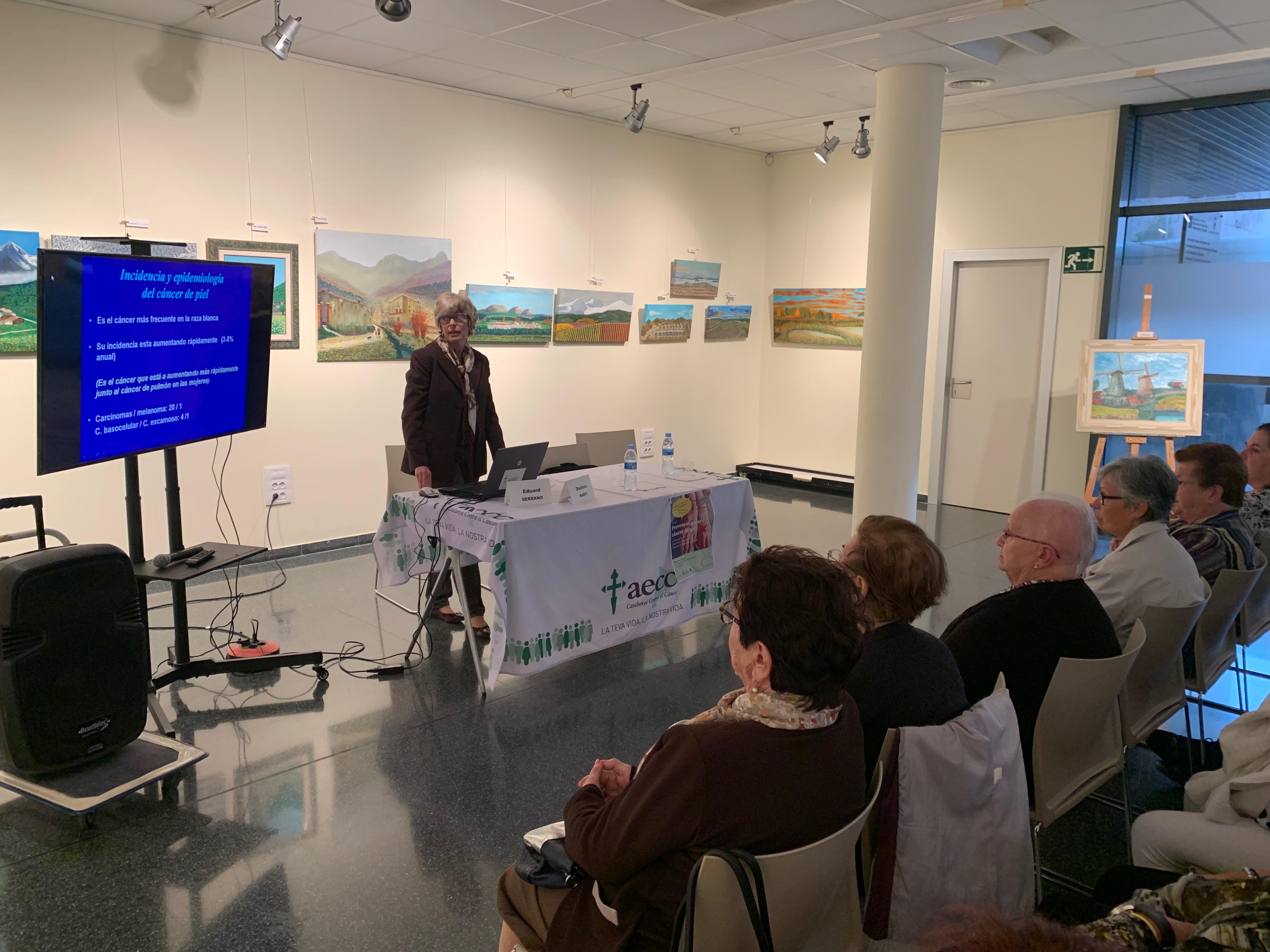 Xerrada sobre la prevenció solar i el càncer de pell al Complex Cultural de Juneda