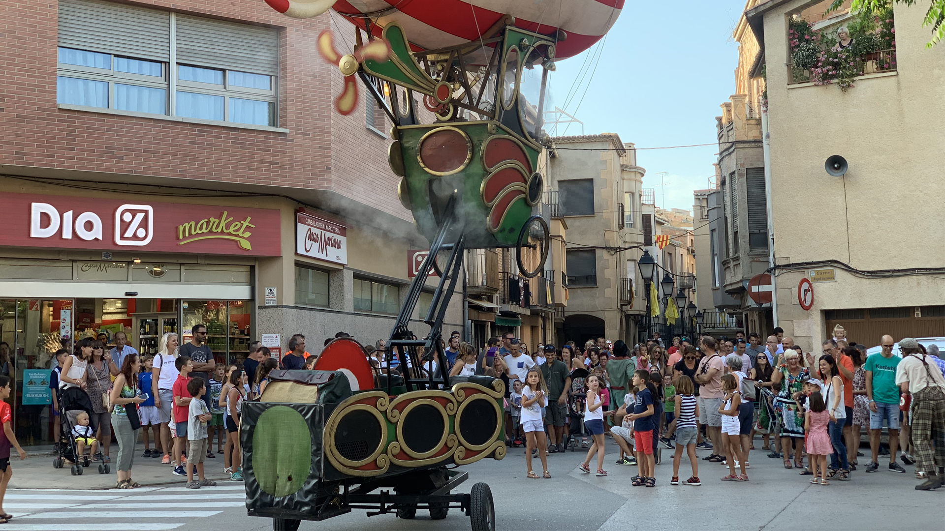 Comença la FM de Juneda, amb la inauguració de les exposicions, el pregó, la xulla, el correfoc i la Nit Jove
