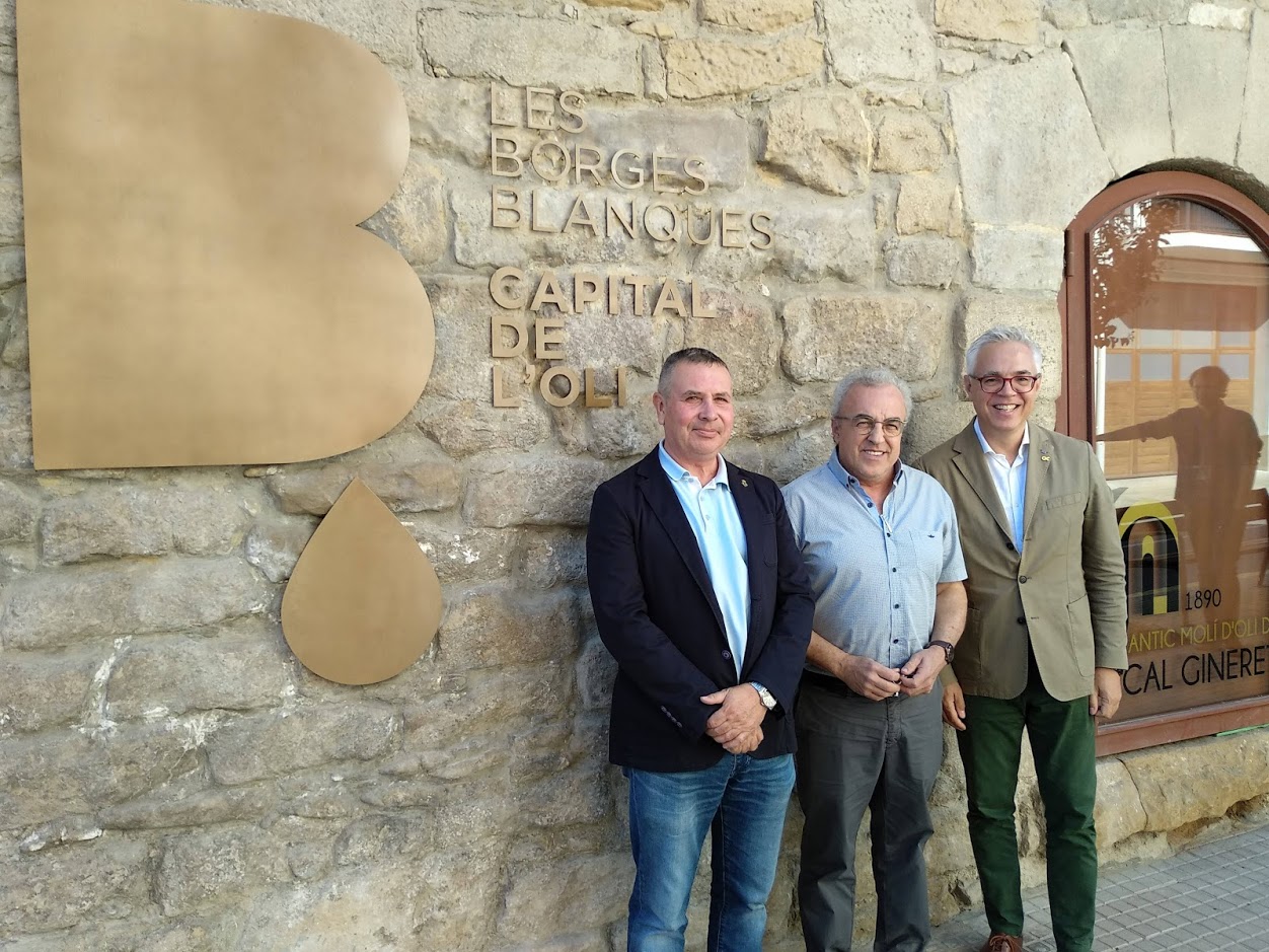 El director general de Turisme visita la Ruta de l’Aigua i l’Oli El director general de Turisme visita la Ruta de l’Aigua i l’Oli