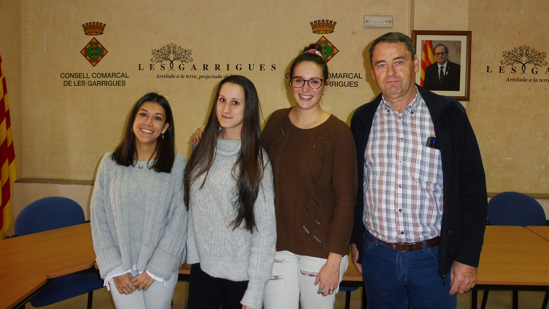 El Consell Comarcal incorpora tres persones en pràctiques gràcies al programa de Garantia Juvenil