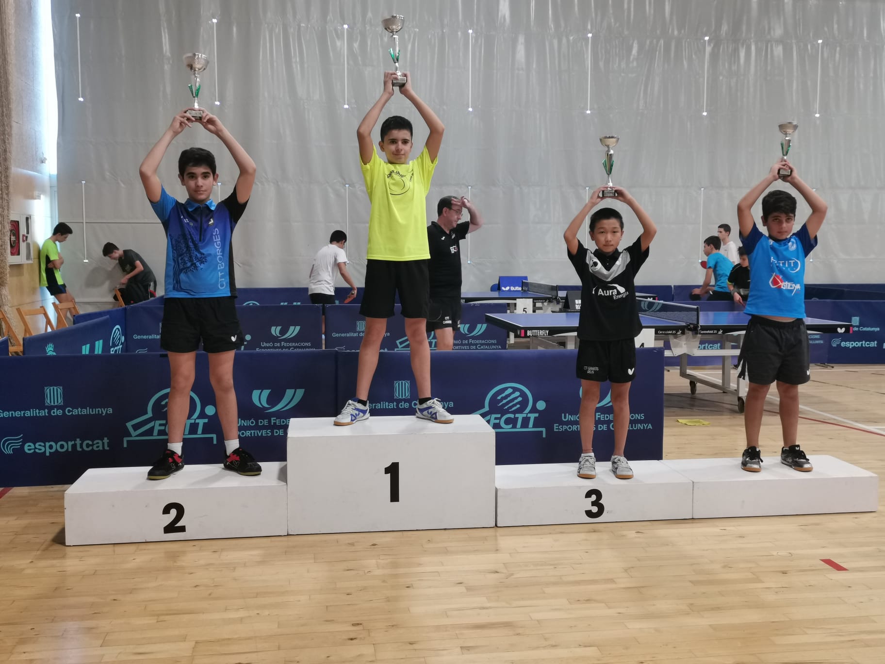 El CTT Borges classifica 4 jugadors pel torneig estatal