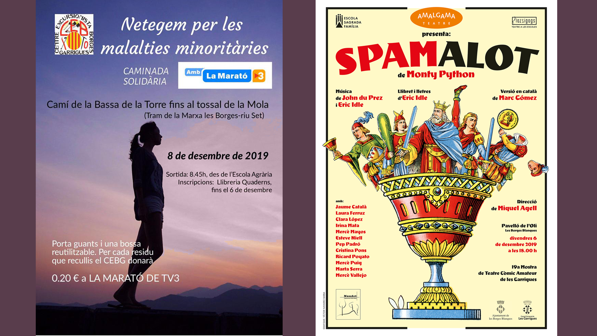 Les Borges inicia els actes de Nadal amb la solidaritat, l’entreteniment i la cultura com a protagonistes