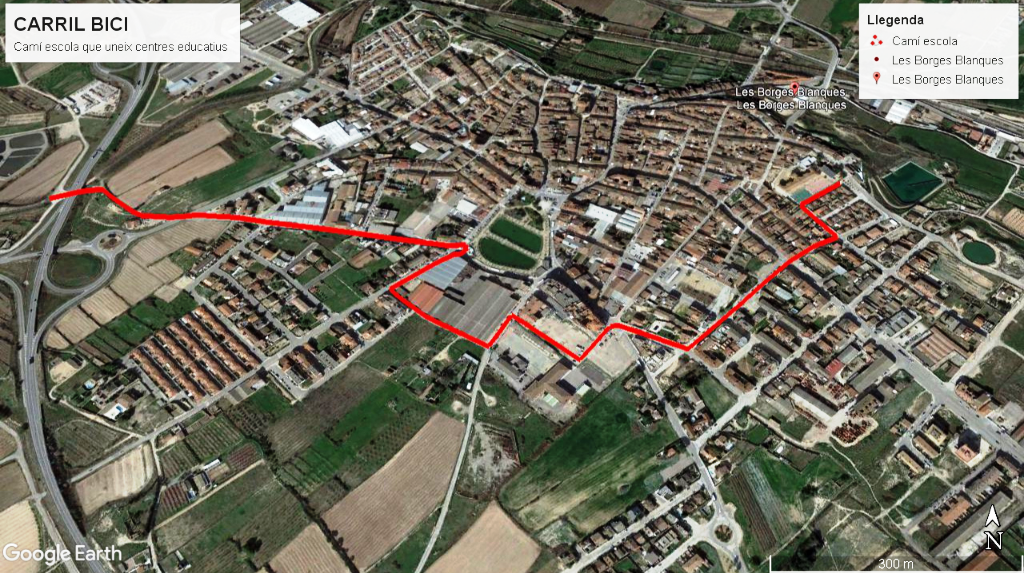 Les Borges adjudica la realització del carril bici