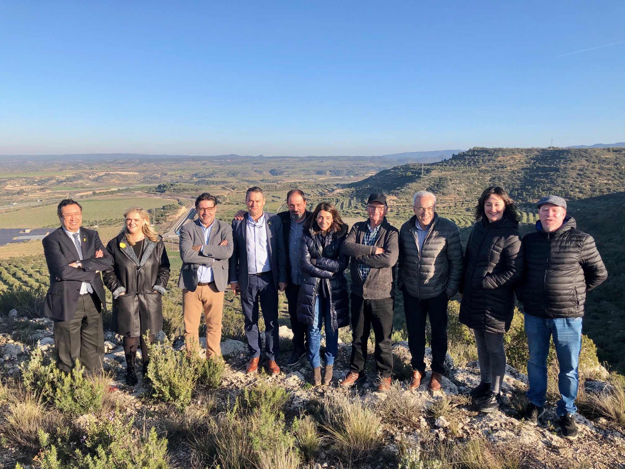 La consellera Budó visita el reg del Segarra-Garrigues a les Borges La consellera Budó visita el reg del Segarra-Garrigues a les Borges
