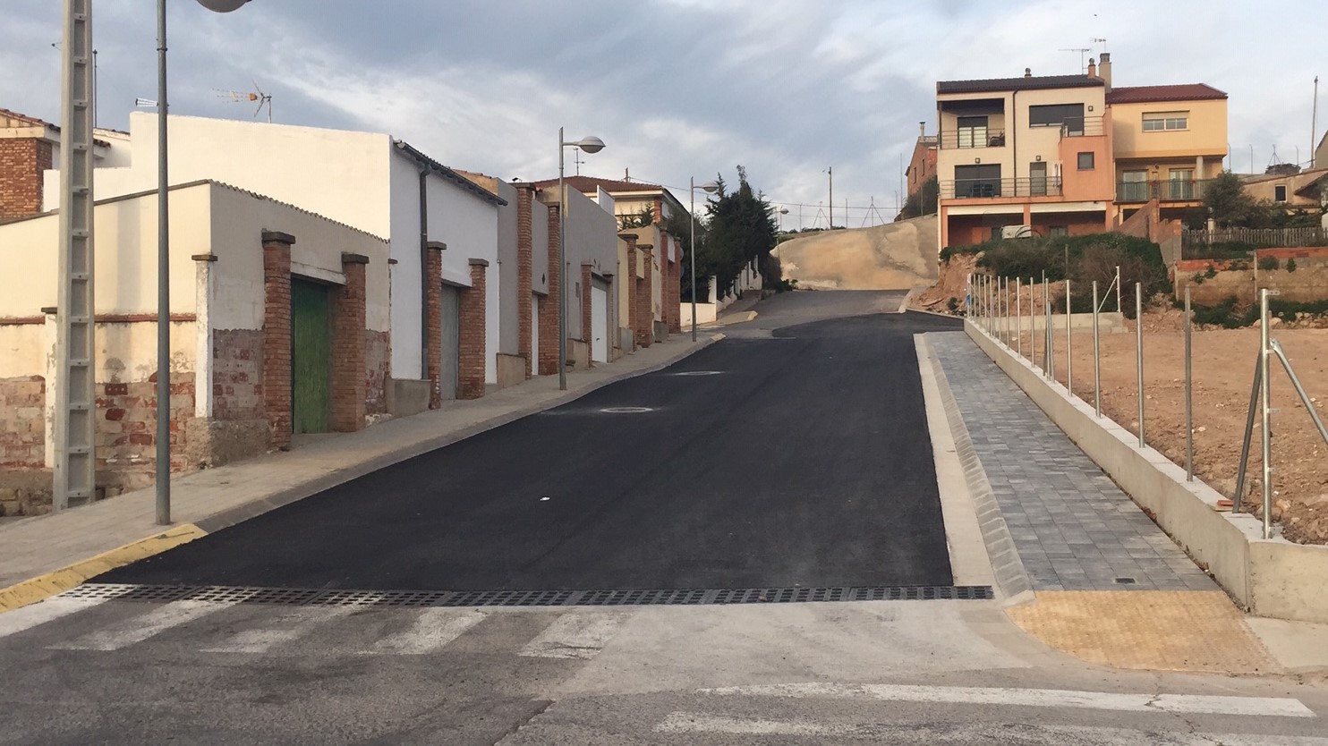 Les Borges reobre al trànsit els carrers Maria Lois i Avemaria, una vegada finalitzats els treballs d’urbanització
