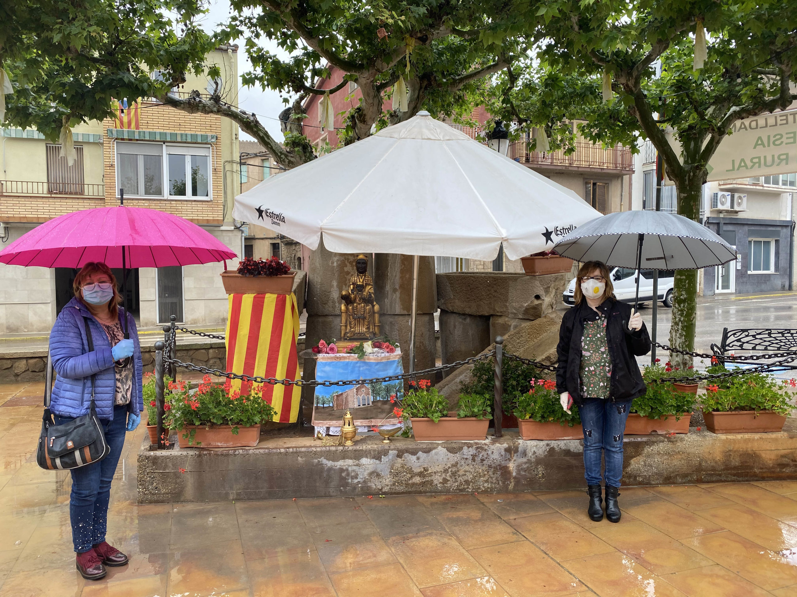 Celebració del dia de la Mare de Déu de Montserrat a Castelldans
