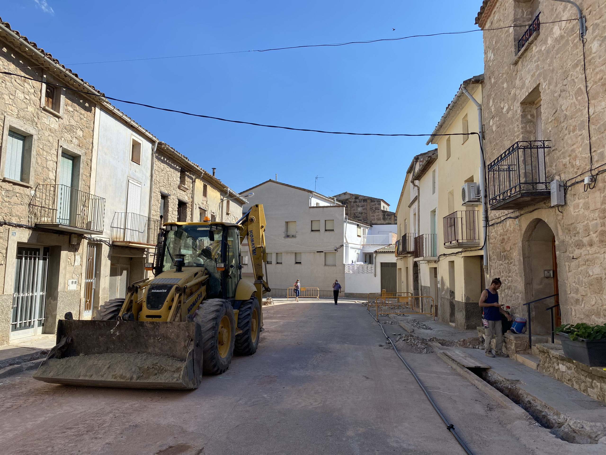 Inici d’obres a Castelldans subvencionades pel Pla D’aigües de la Diputació