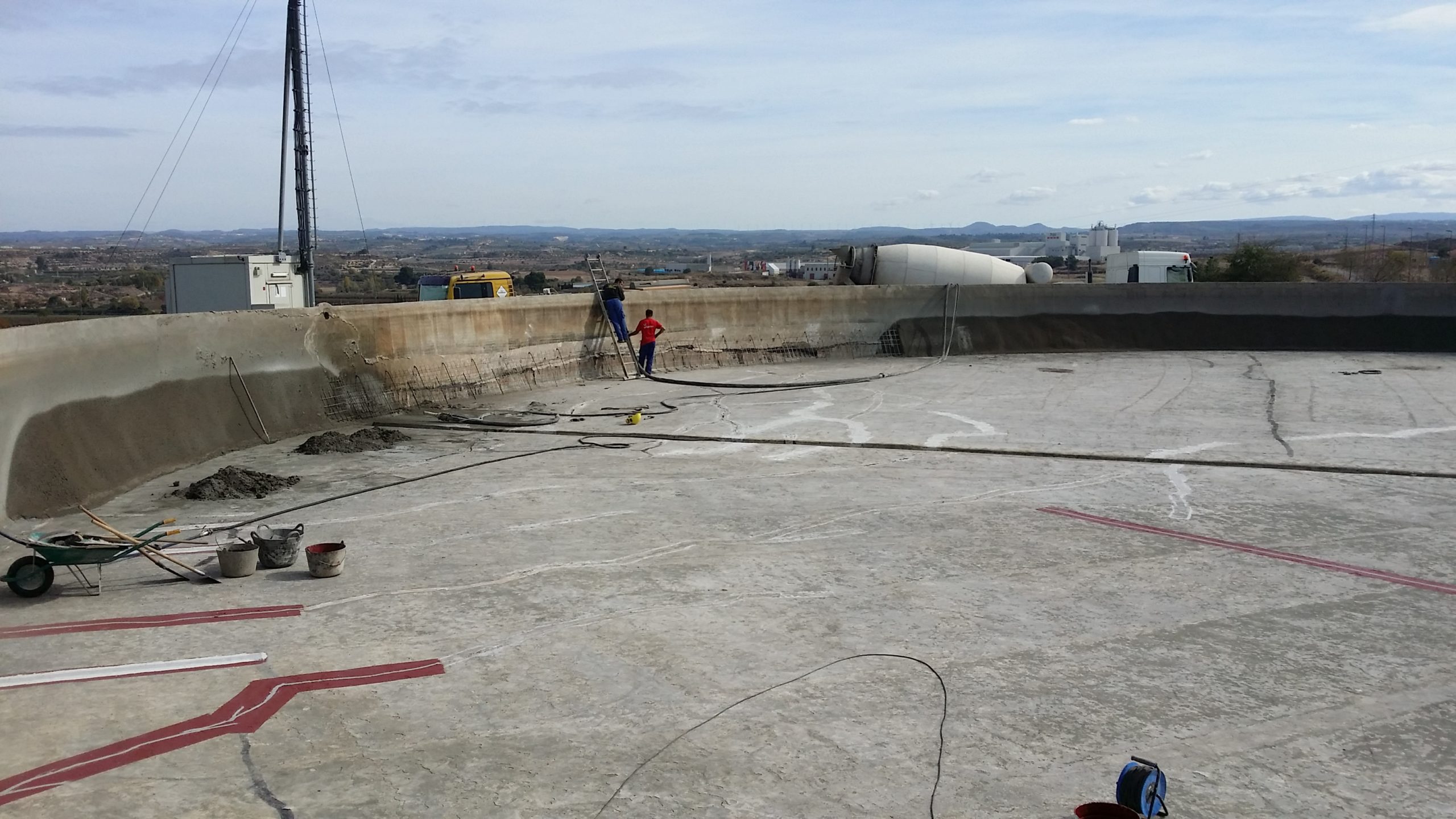 Les Borges repara el dipòsit d’aigua potable per a evitar filtracions i millorar-ne la qualitat