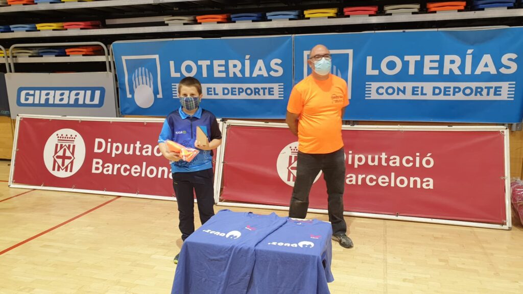 Joan Serret i Joan Masip brillen al 35è Open Internacional de Vic de tennis taula Joan Serret i Joan Masip brillen al 35è Open Internacional de Vic de tennis taula