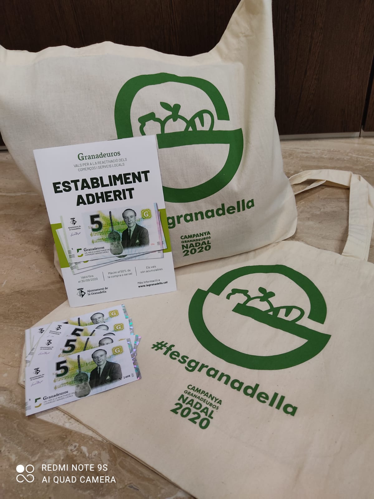 La Granadella destina 5.000 € procedents de festes per a la reactivació dels comerços afectats per la Covid-19 durant la campanya de Nadal La Granadella destina 5.000 € procedents de festes per a la reactivació dels comerços afectats per la Covid-19 durant la campanya de Nadal