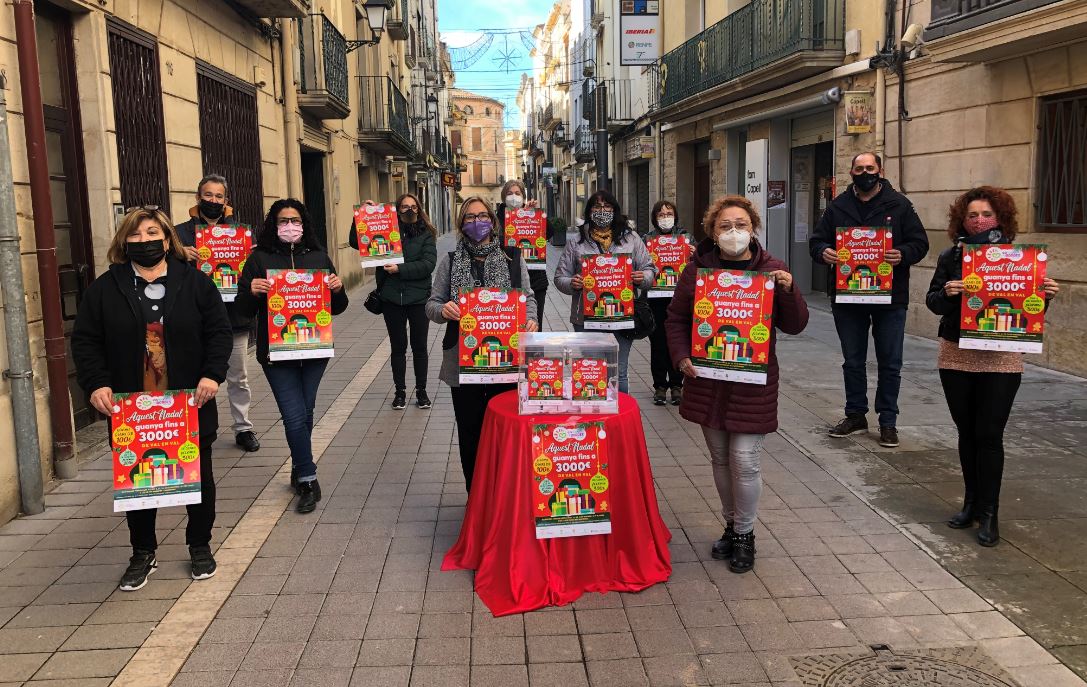 L’Agrupació de Comerciants de les Borges sorteja vals de compra diaris valorats en 3.000 euros durant aquest Nadal L’Agrupació de Comerciants de les Borges sorteja vals de compra diaris valorats en 3.000 euros durant aquest Nadal