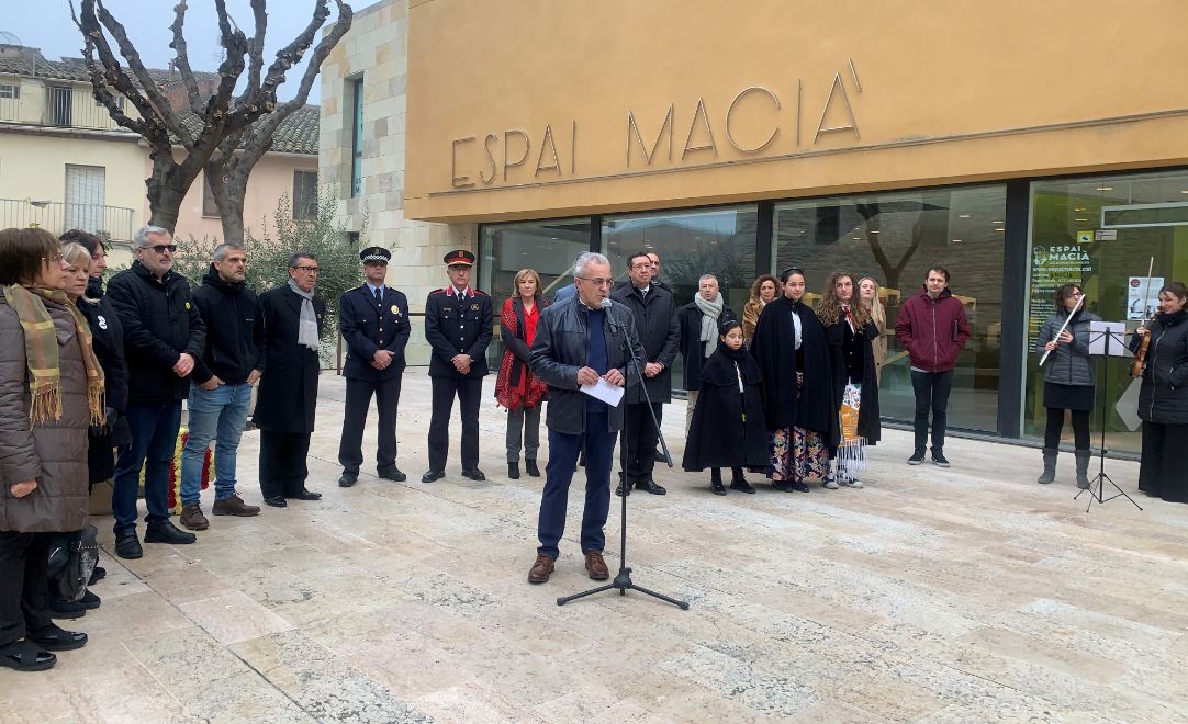 Les Borges ret homenatge a la figura del president Macià