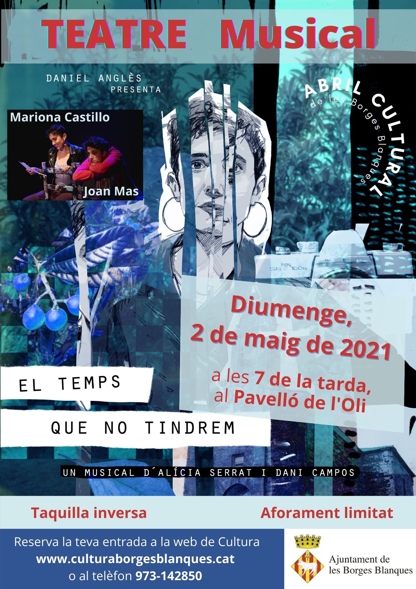 El Pavelló de l’Oli de les Borges acollirà aquest diumenge un espectacle de teatre musical sobre l’amor familiar