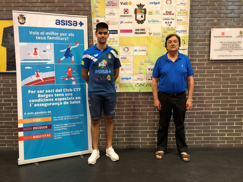 El CTT Borges fitxa el jove jugador Alberto Lillo per al primer equip