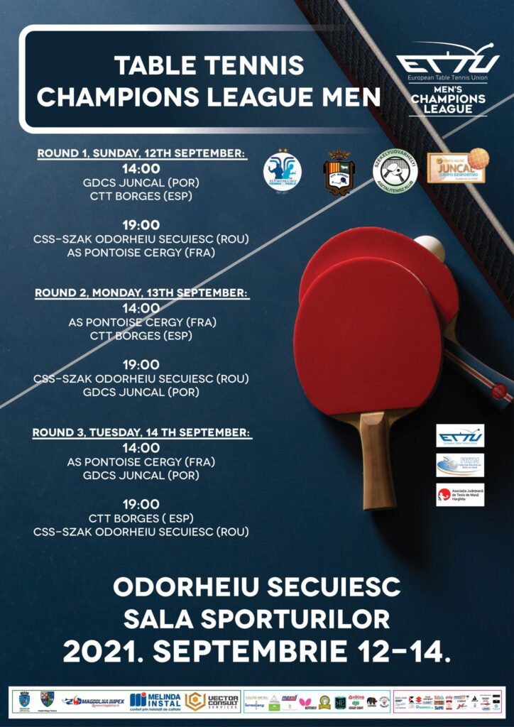 L’ASISA Borges Vall debutarà a la Champions League Europea de tenis taula a Romania