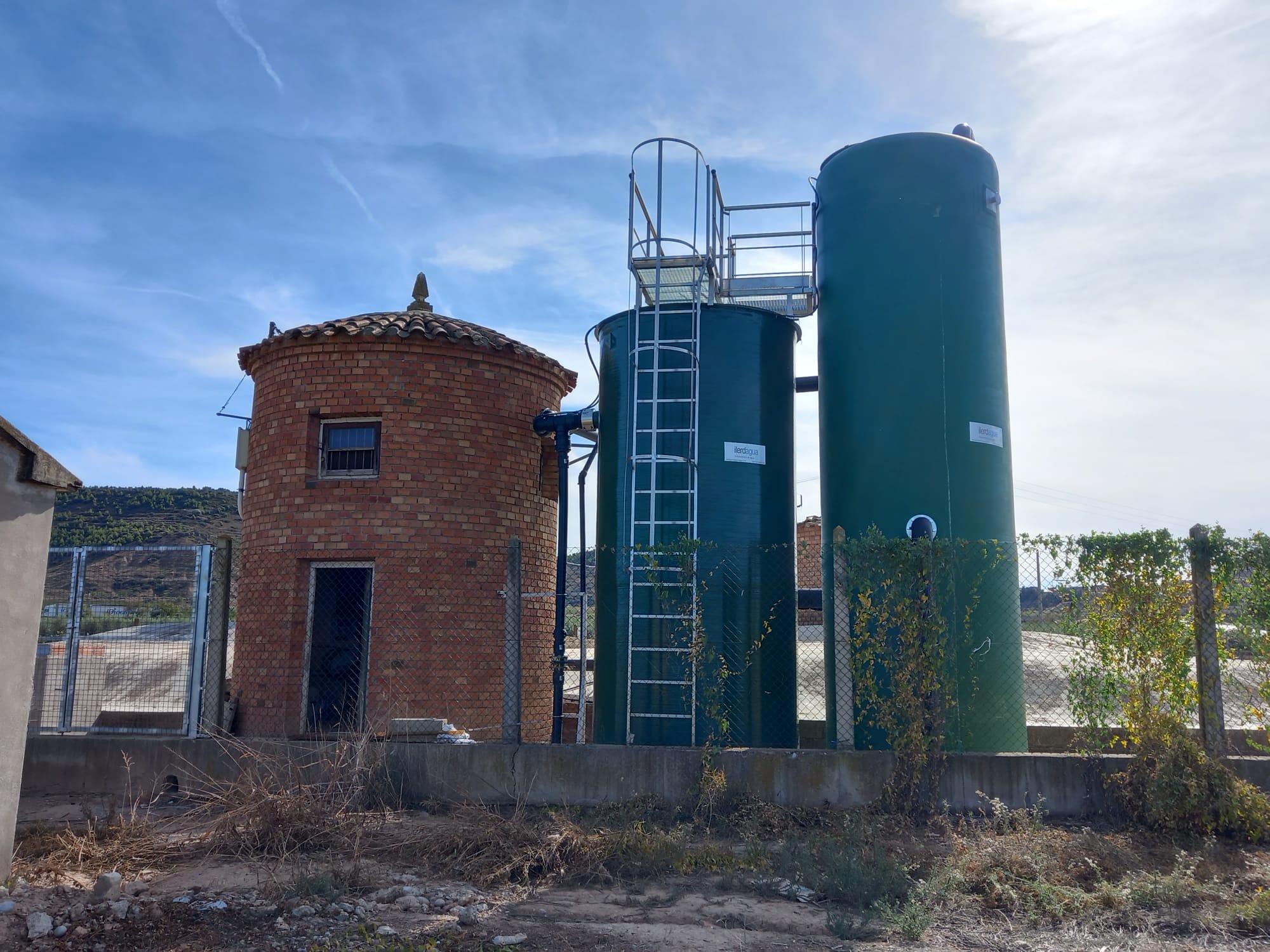 Finalitza la instal·lació de l’estació de tractament d’aigua potable a Castelldans