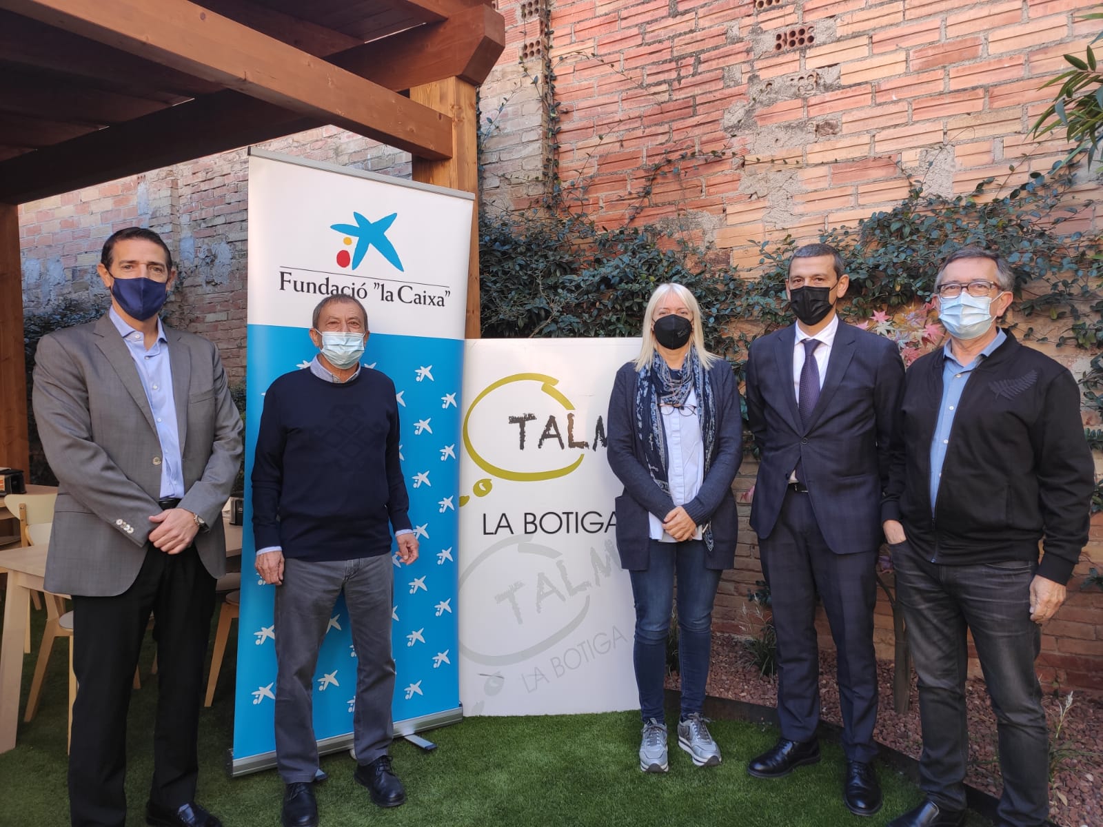 La Fundació “la Caixa” i CaixaBank col·laboren amb l’Associació Talma per promoure la inserció laboral i el comerç local
