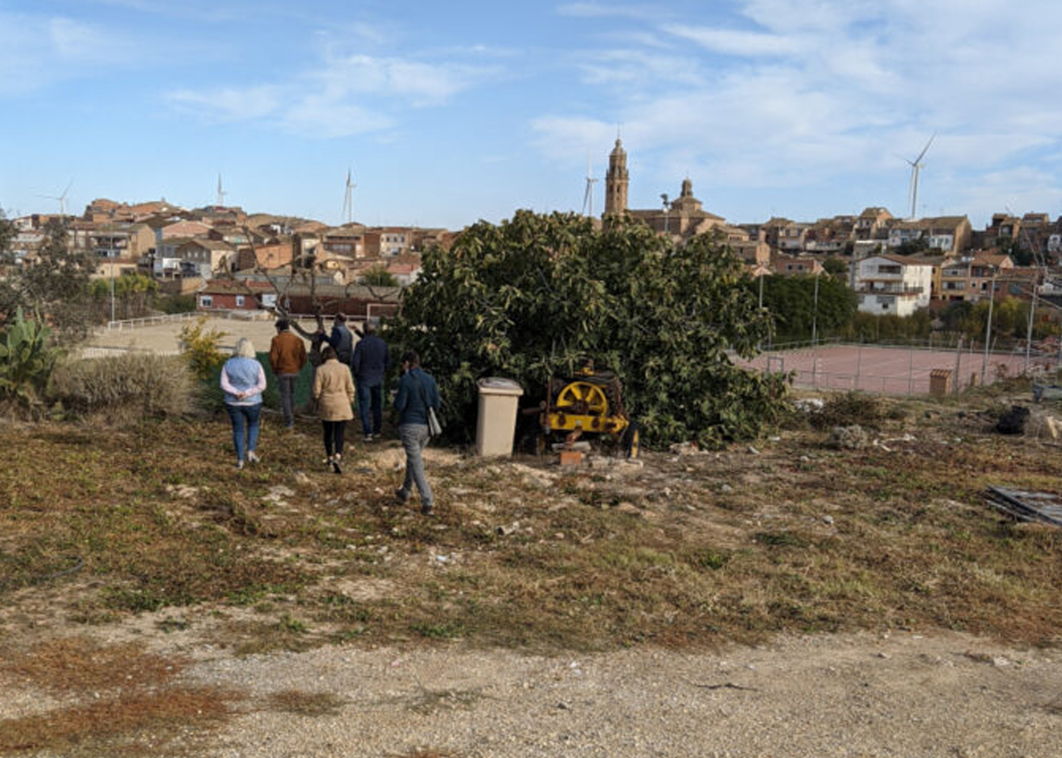 La Granadella comença les obres de la urbanització d’un solar per a zona de caravàning i lleure