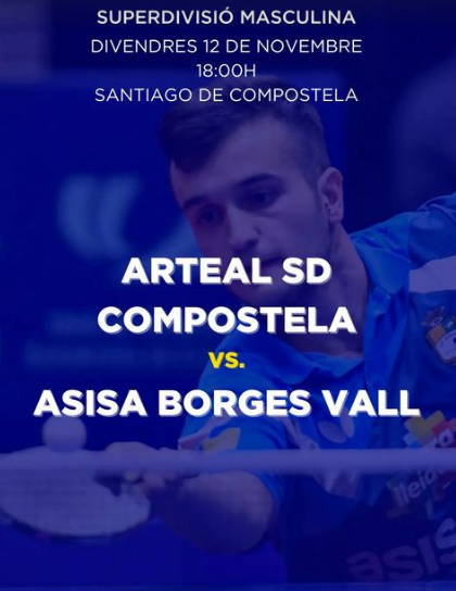 L’ASISA Borges Vall disputarà a les 18.00 hores el partit corresponent a la 2a jornada de lliga de la superdivisió