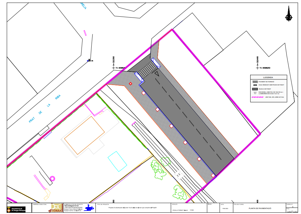 Les Borges farà un carrer de 60 metres de llarg i zona d’estacionament de vehicles al polígon Via Aurèlia Les Borges farà un carrer de 60 metres de llarg i zona d’estacionament de vehicles al polígon Via Aurèlia