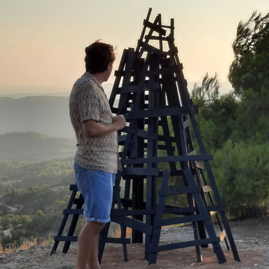 4a edició d’Oliverart, aquest dissabte, al passeig escultòric del mirador de les Terres de l’Ebre de la Granadella