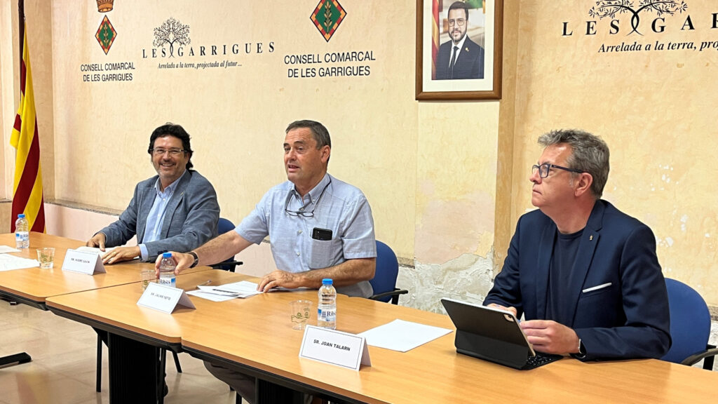La Generalitat i la Diputació de Lleida milloraran la connectivitat interna a les Garrigues