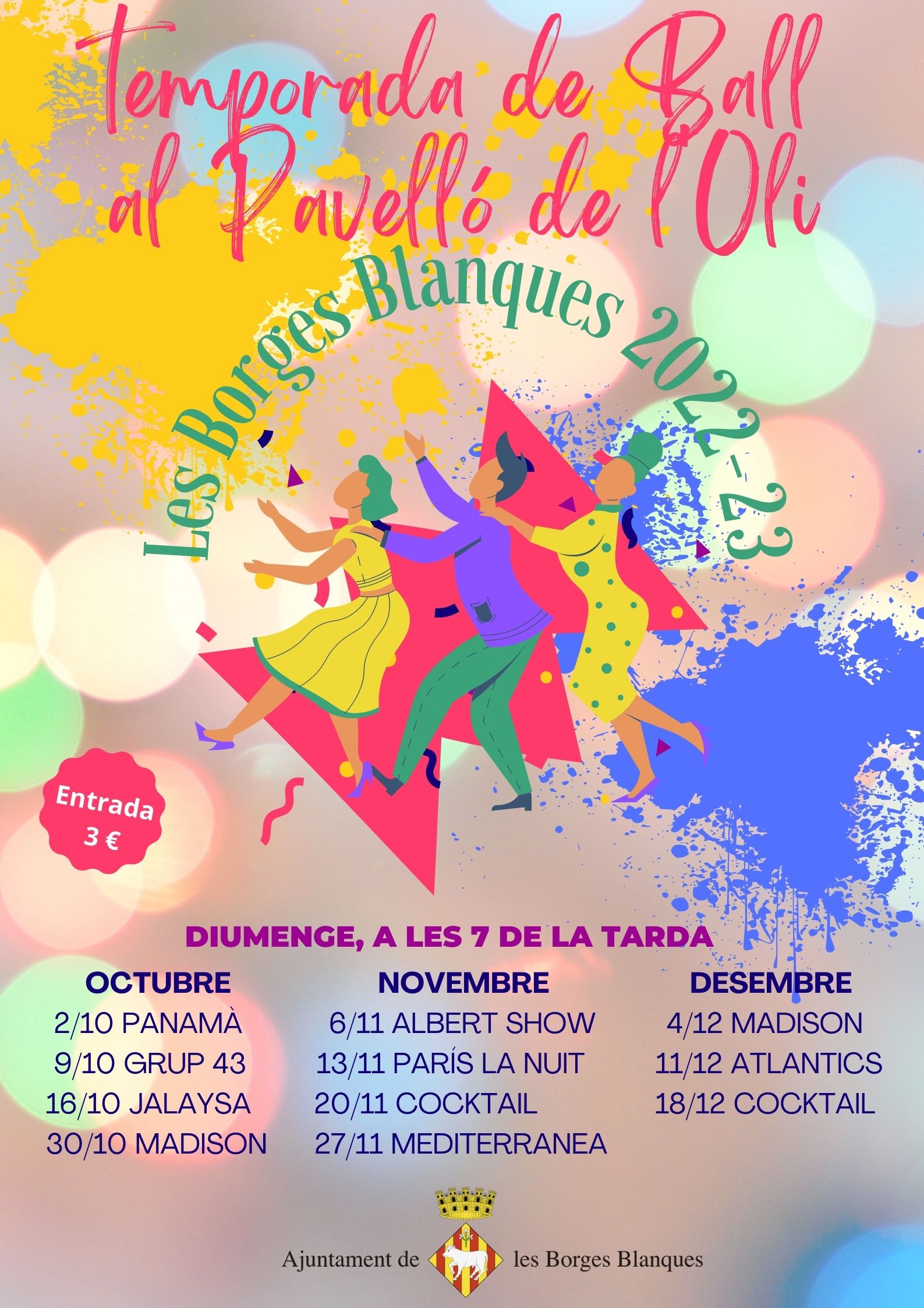 Tornen els balls d’envelat al Pavelló de l’Oli de les Borges