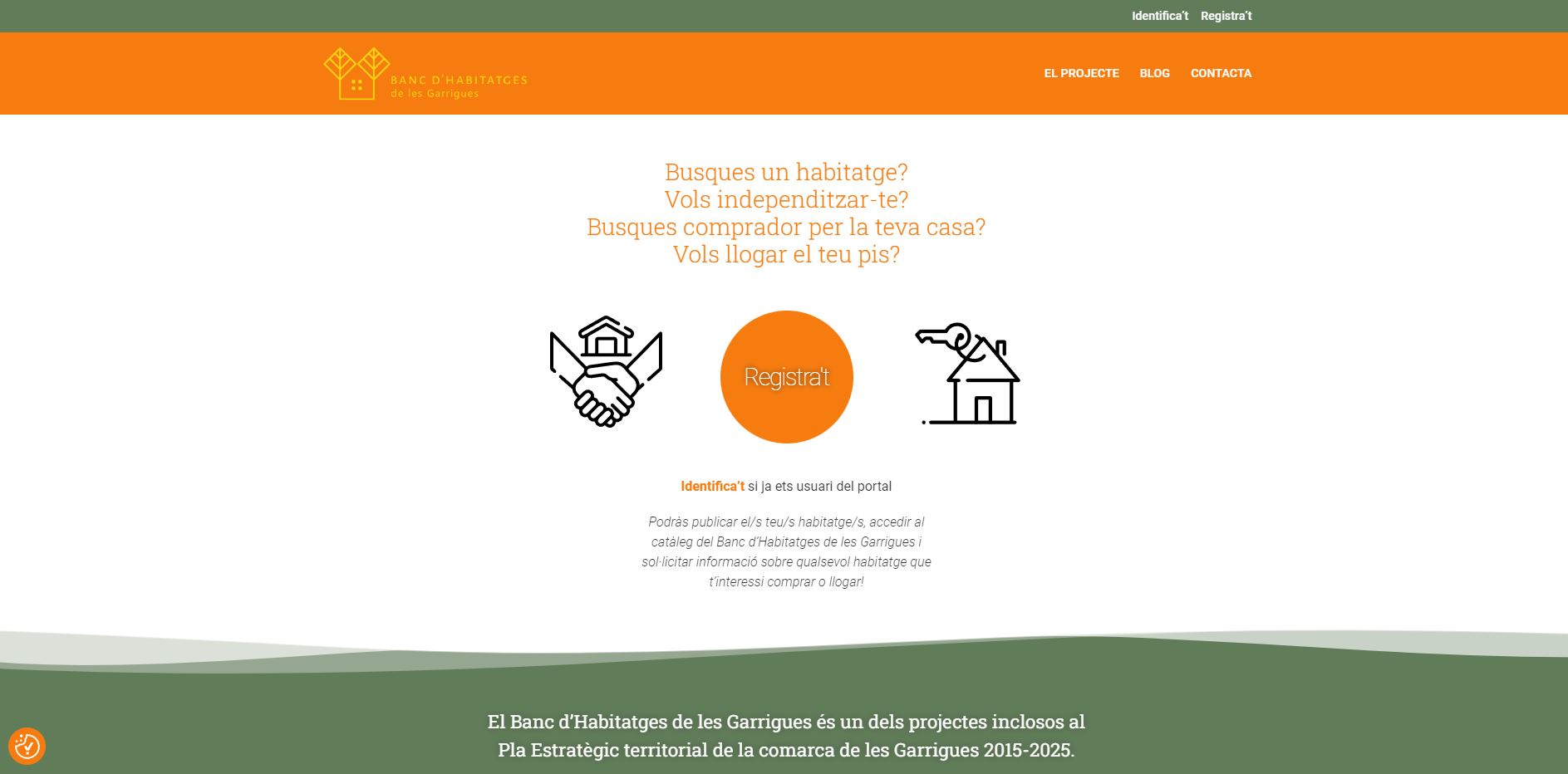 El Consell Comarcal de les Garrigues estrena web del Banc d’Habitatges de les Garrigues El Consell Comarcal de les Garrigues estrena web del Banc d’Habitatges de les Garrigues