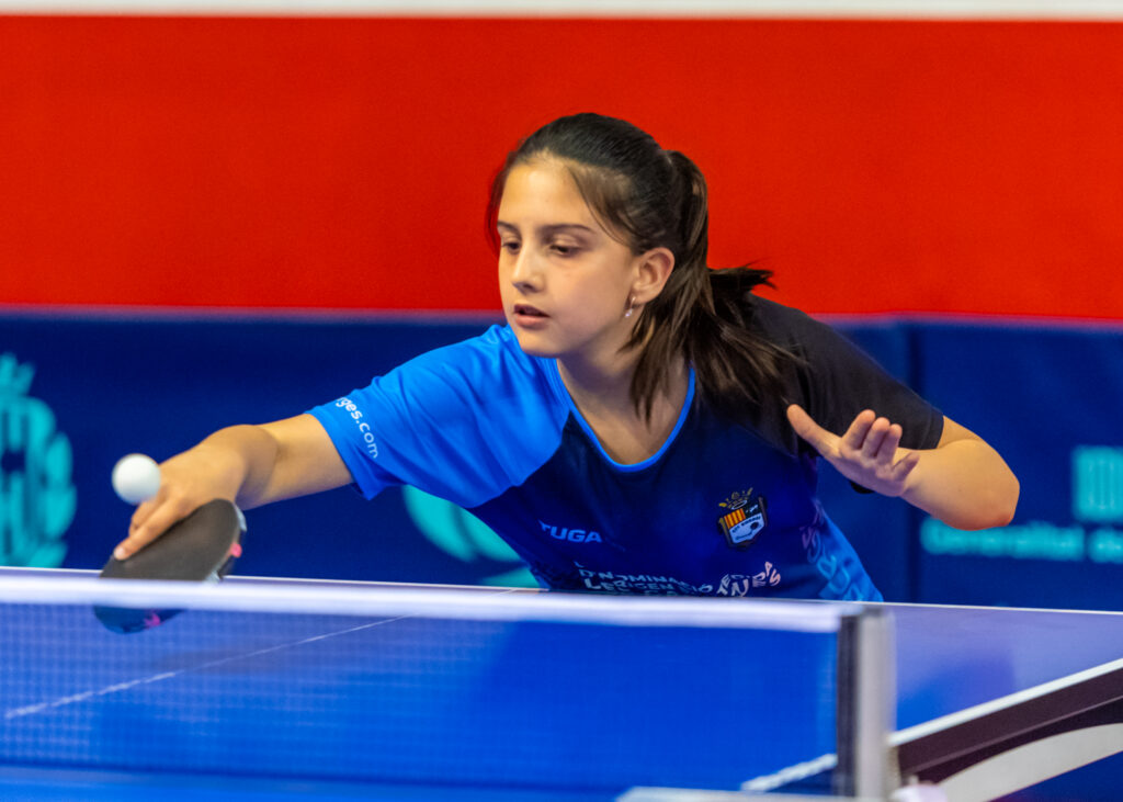 La jugadora del CTT Borges, Neus Roma, viatja amb la Selecció Catalana de Tenis Taula a França