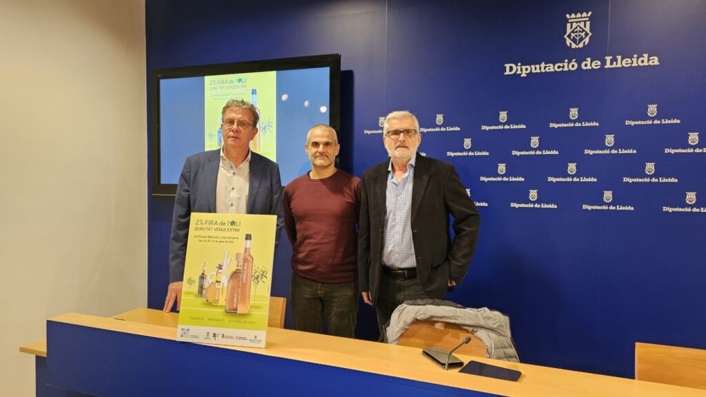 La 27ª Fira de l’Oli Qualitat Verge Extra comptarà amb 39 expositors d’oli