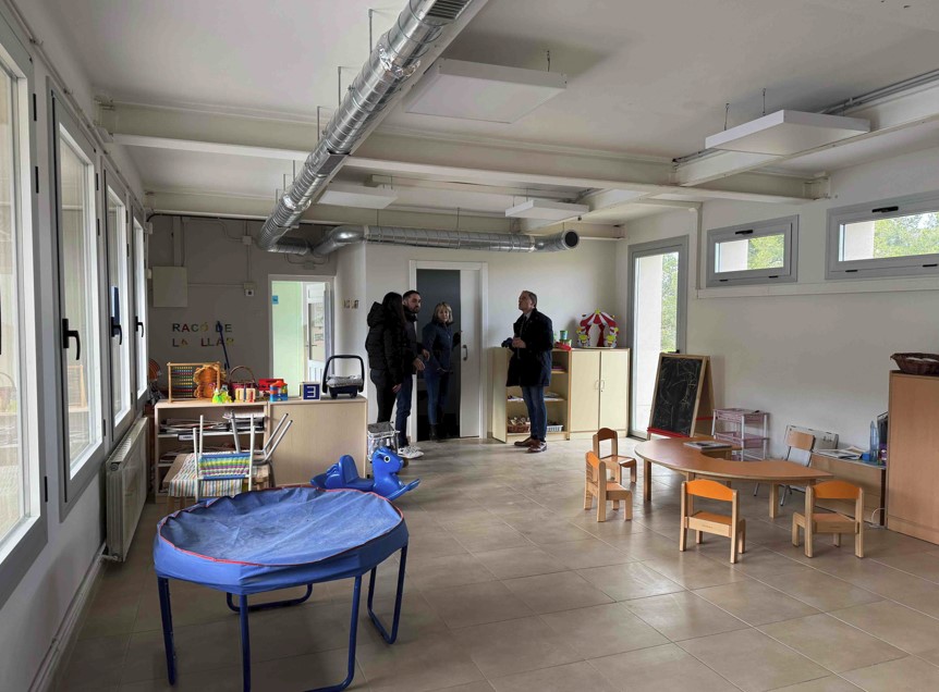 L’Albagés finalitza les obres de rehabilitació de l’escola pública finançades amb 451.000€ dels fons Next Generation