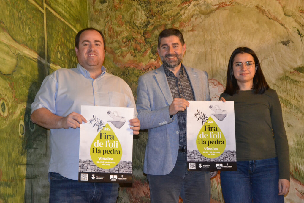 Vinaixa es prepara per a la 22a Fira de l’Oli i la Pedra amb un programa ple de novetats
