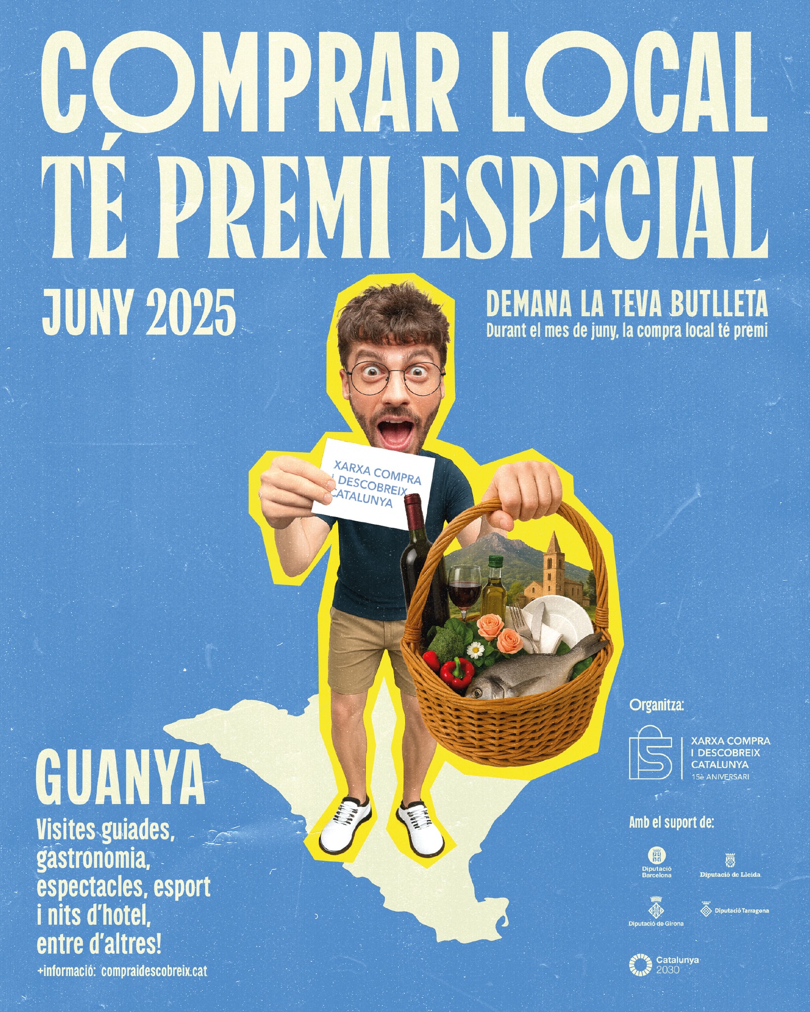Les Borges participa un any més a la campanya “Compra i Descobreix Catalunya” per promoure el comerç local