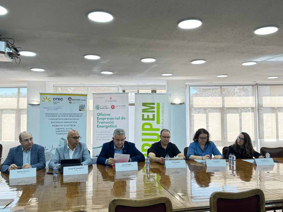 Garrigues Empresarial col·labora en el desplegament de la transició energètica a les empreses del territori Garrigues Empresarial col·labora en el desplegament de la transició energètica a les empreses del territori