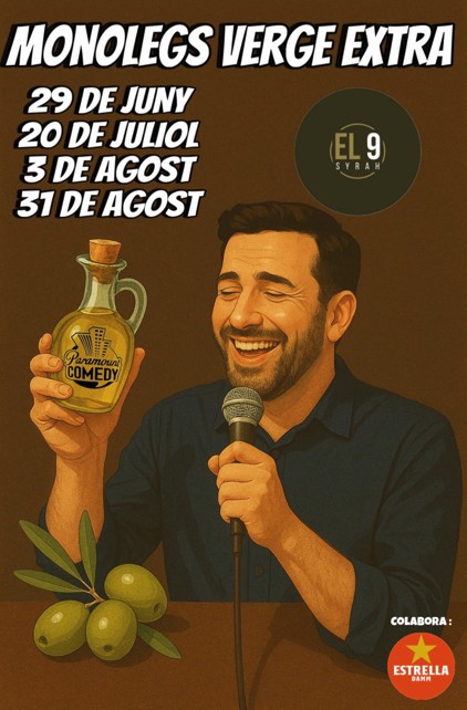 El restaurant El 9 Syrah de les Borges organitza el cicle “Monòlegs Verge Extra”