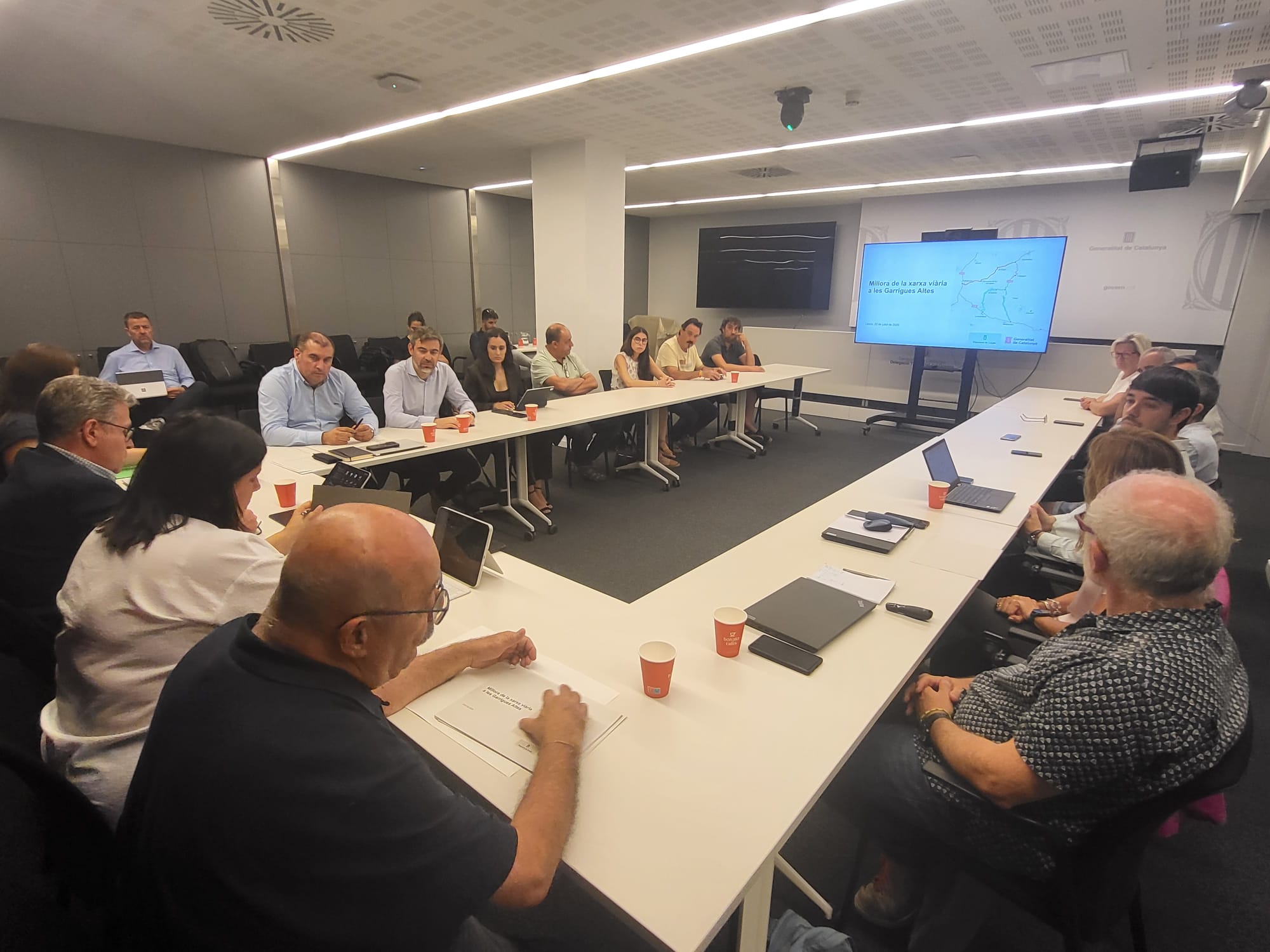 Acord per millorar la mobilitat a les Garrigues Altes amb una inversió de 18,4 milions d’euros