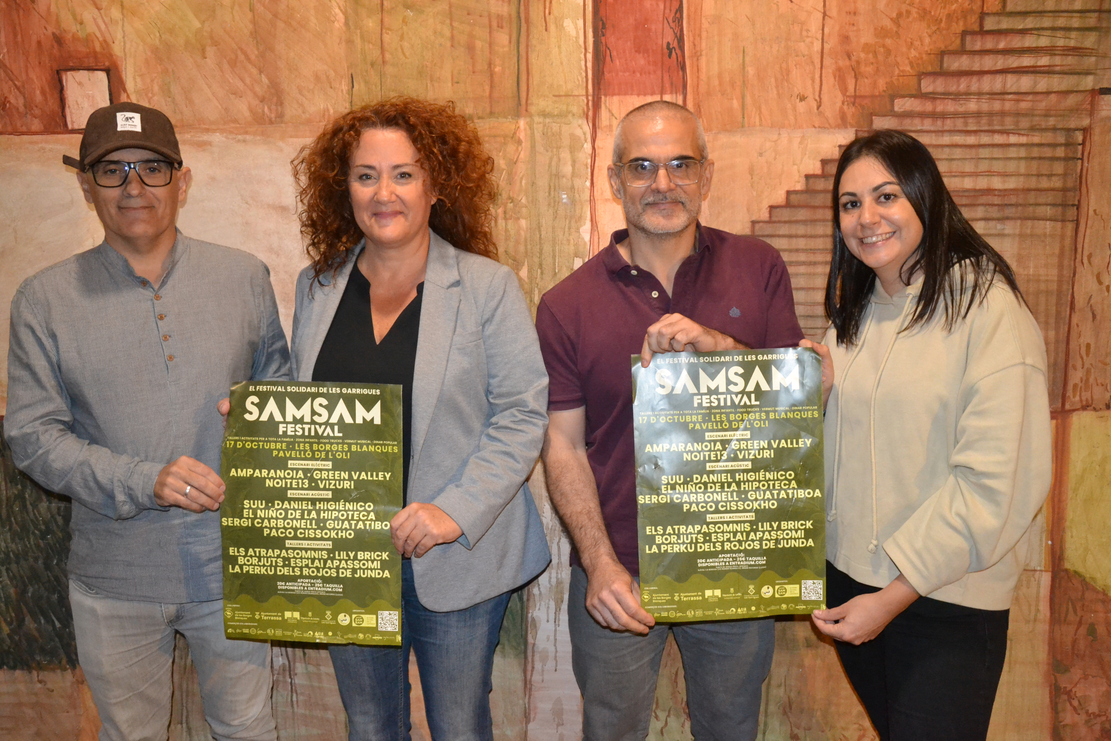 Presentació del Sam Sam Festival 2026 a la Diputació de Lleida